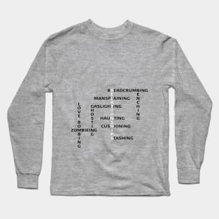 Basics of modern relationships, love puzzle Long Sleeve T-Shirt